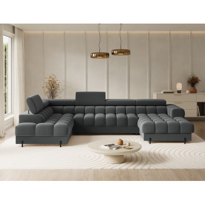 Feraria left-hand panoramic U-shaped sofa