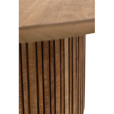 Lagoon Round Coffee Table in Teak