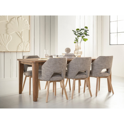 Bliss dining table in teak
