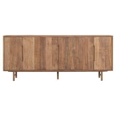 Bliss teak sideboard with 6 doors