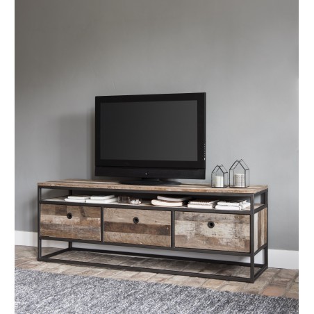 Tuareg TV Stand with 3 Drawers