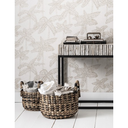 Set of 2 round baskets