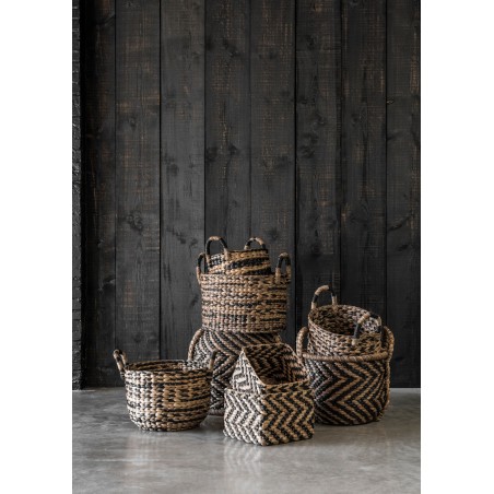 Set of 2 XL Round Baskets