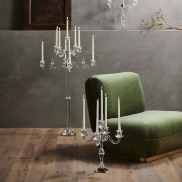 Candelabras and candle holders