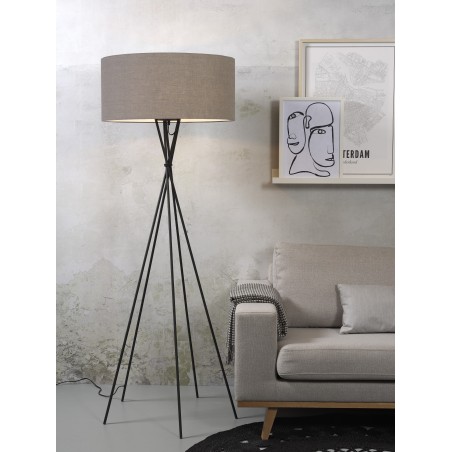 Lampada da terra Lima 6030 con gambe nere