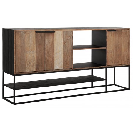Credenza Cosmo No.1 con 3 porte e 2 ripiani