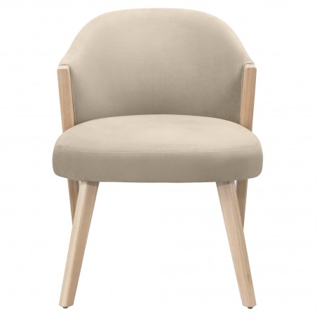 Sedia lounge Caravela in rovere