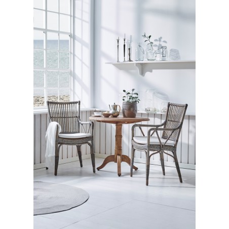 Poltrona pianoforte in rattan