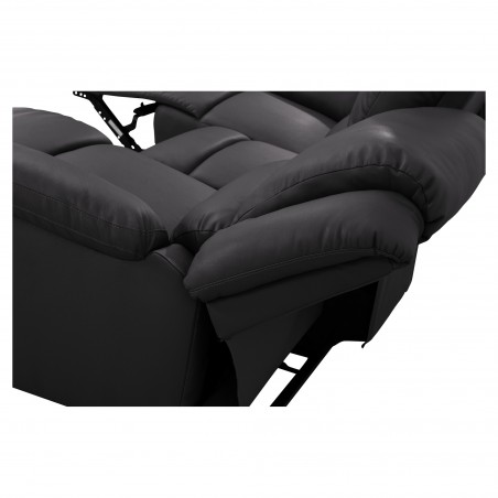 9121 Divano relax manuale 3 posti PU