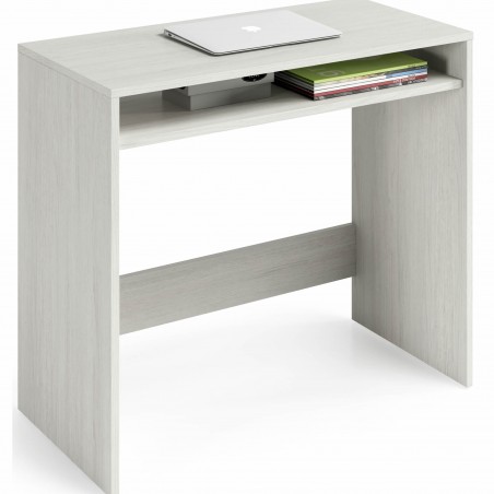 Scrivania FIXED FOBUR8310 con ripiano bianco