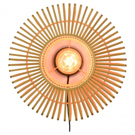 Lampada da parete rotonda bromo