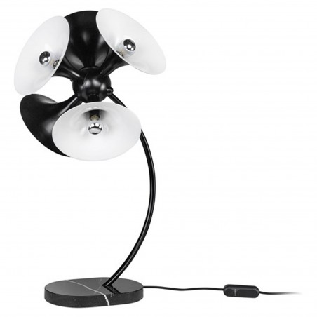Lampada da tavolo jazz in alluminio