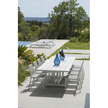 Tavolo da giardino allungabile Amaka