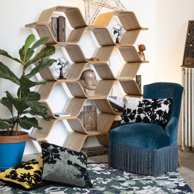 Cuscino ricamato Rosalie