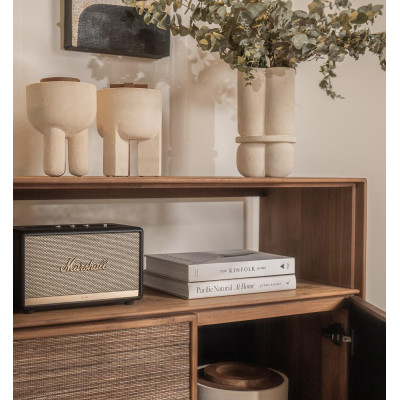 Armadio Grace con 2 ante e 1 ripiano aperto