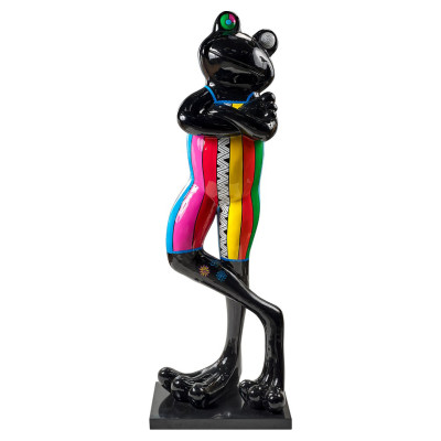 Scultura da esterno Lelsie frog