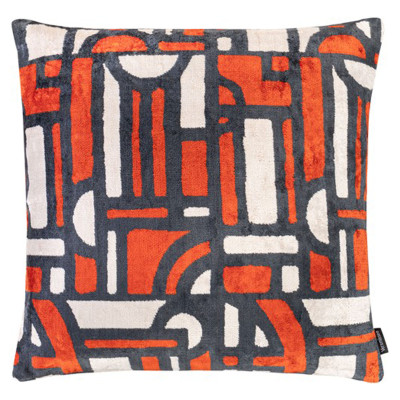 Cuscino aggrovigliato Ikat