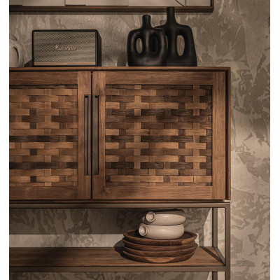 Cassettiera Karma con 3 ante e 1 ripiano