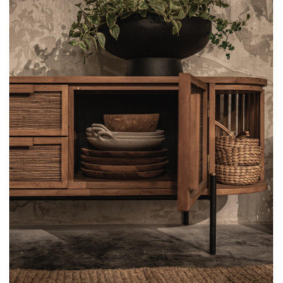 Credenza Coco 2 ante 2 cassetti 2 ripiani