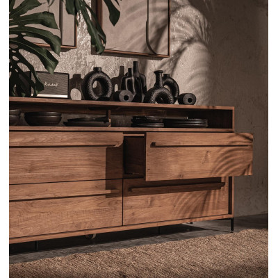 Credenza/comò Outline con 4 cassetti