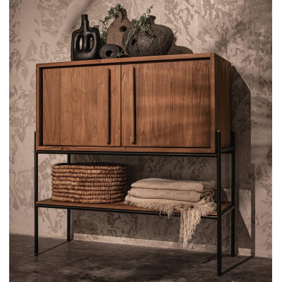 Credenza Outline a 2 ante con 1 ripiano