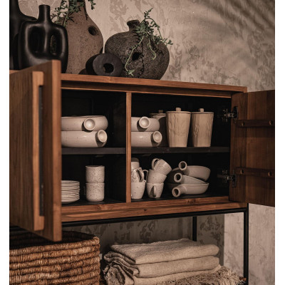 Credenza Outline a 2 ante con 1 ripiano