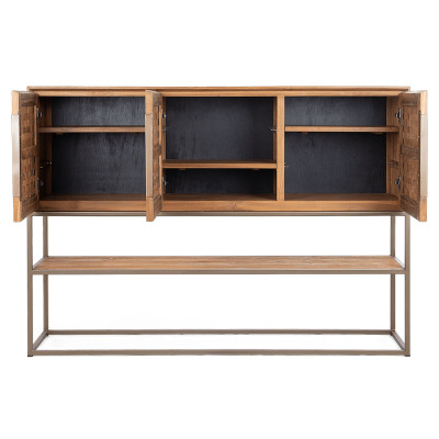 Cassettiera Karma con 3 ante e 1 ripiano