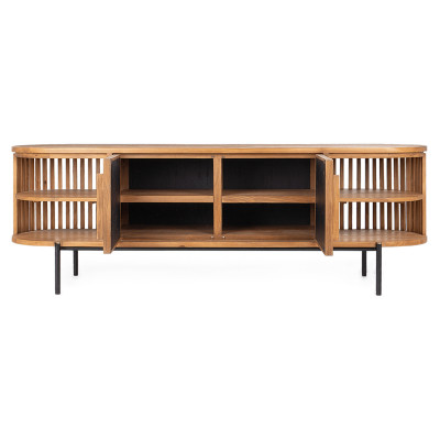 Credenza Coco con 2 ante e 4 ripiani
