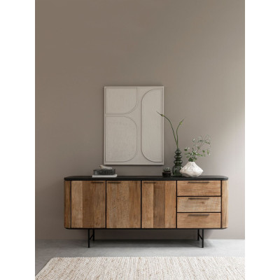 Credenza Soho con 3 ante e 3 cassetti