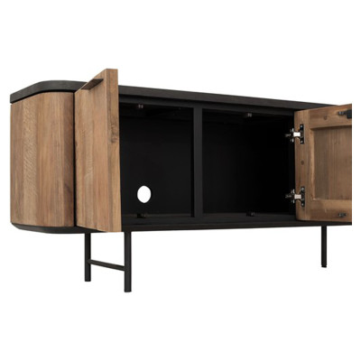 Porta TV Soho con 4 ante e 2 cassetti