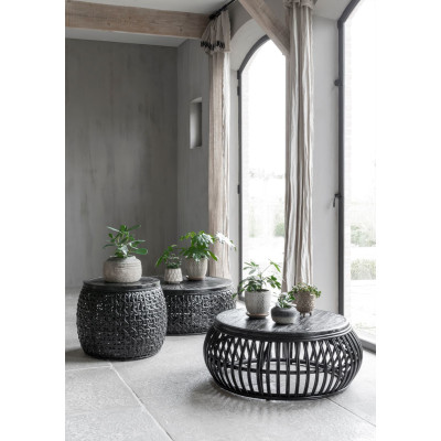 Tavolino Rimini in rattan