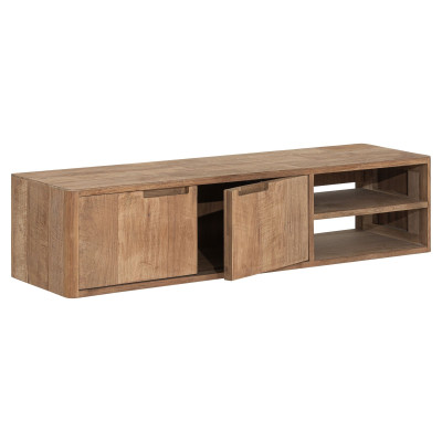 Mobile TV sospeso Bliss No.2 in teak a 2 ante