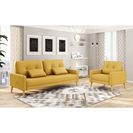 Diana trijų vietų išskleidžiama sofa