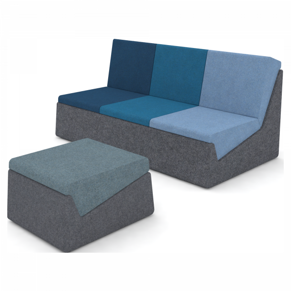 Modulis 3 vietų sofa