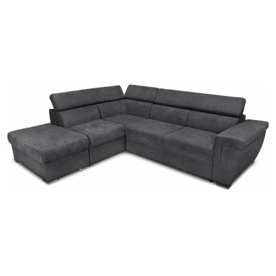 Iš kairės pusės kampinė sofa-lova „Ivy“ su daiktadėže