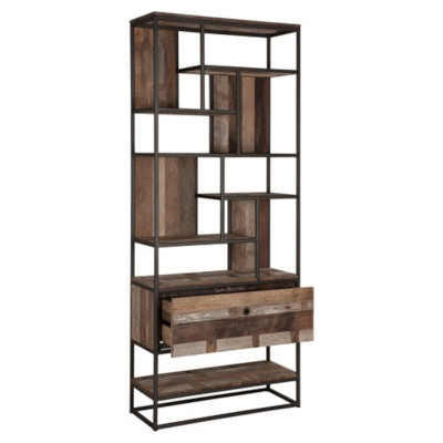 Tuareg knygų spinta su 1 stalčiumi