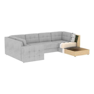 Dešininė U formos panoraminė sofa Blewett