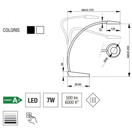 Skyline stalinė lempa