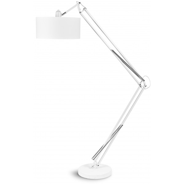 Milānas stāvlampa ar baltu...