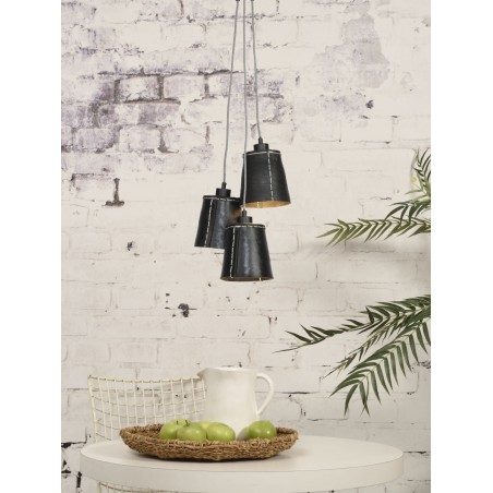 Amazon piekaramā lampa ar 3 abažūriem
