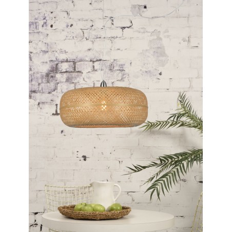 Palawan kulonu lampa izgatavota no bambusa un dzelzs