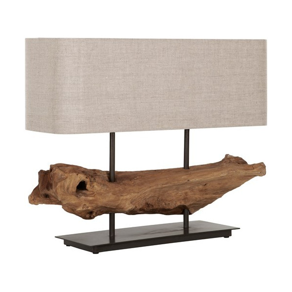 Log Erosion galda lampa