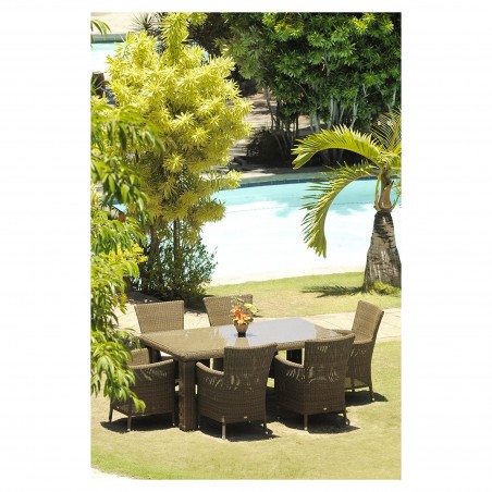 Square San Marino krēsls kvadrātveida mugura ar spilvenu