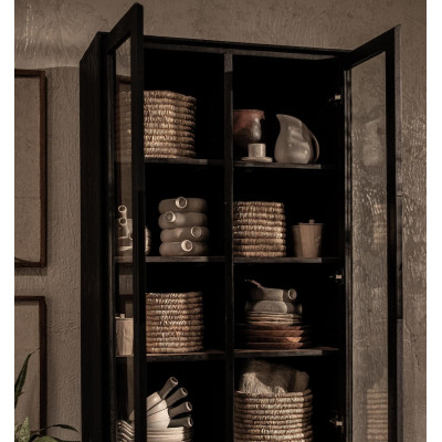 Karma skapis ar 2 stikla durvīm