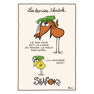 Shadoks Le Bon Sens Tējas dvielis