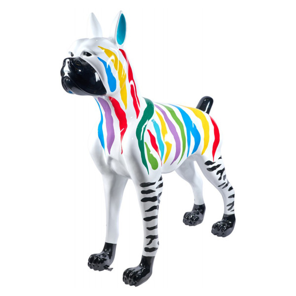 Urus zebras āra suņu skulptūra