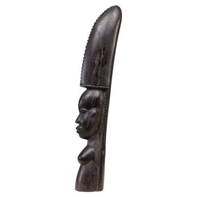 Melnkoka Masai skulptūra