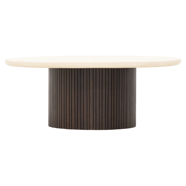 Apaļš kafijas galdiņš Maroon