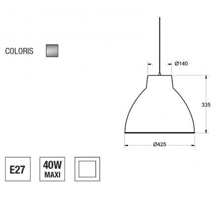 Piekaramā lampa S 2089