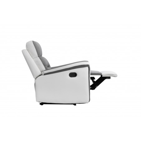 Manuele relaxfauteuil 9222 in kunstleer en microvezel